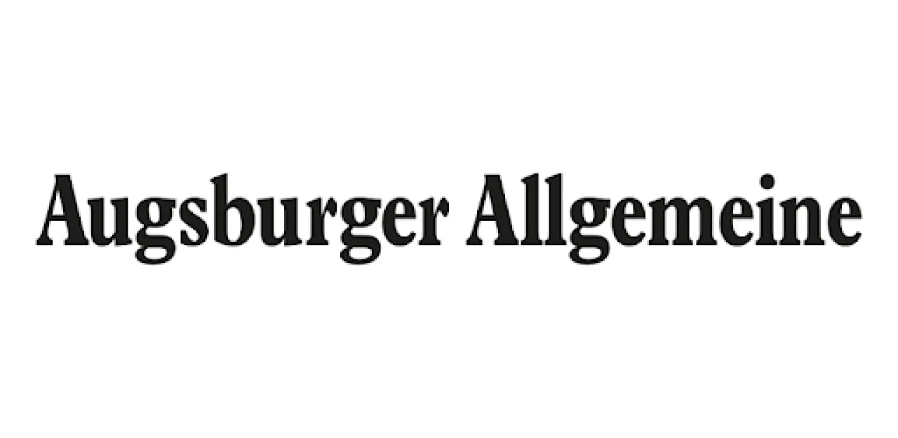 Logo mit der Aufschrift &quot;Augsburger Allgemeine&quot;