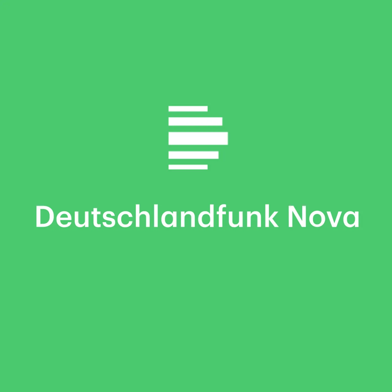 Logo mit der Aufschrift &quot;Deutschlandfunk Nova&quot;